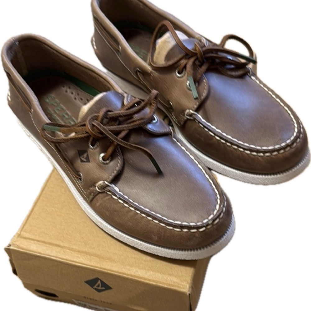 Sperry Brown Boat Shoes